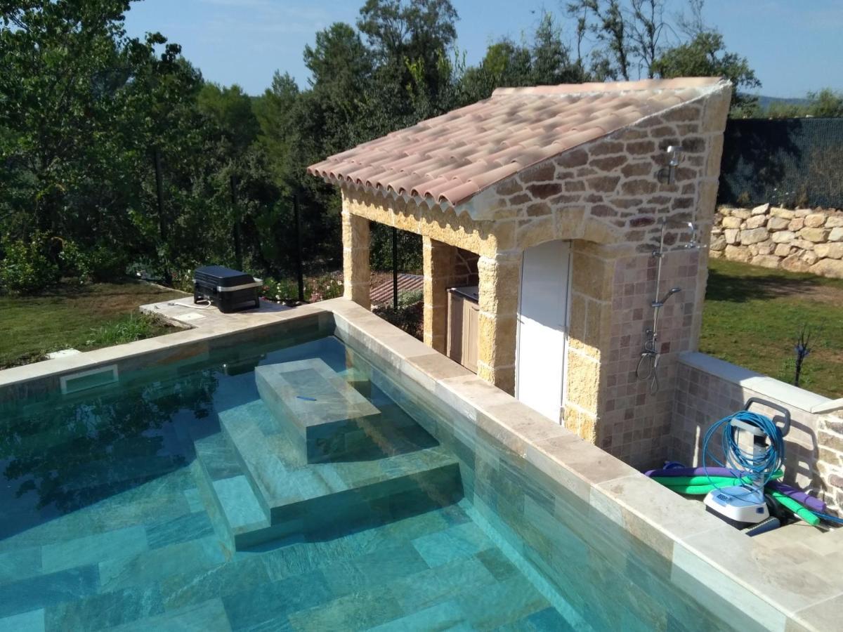 Studio Faillant Lorgues Spa Privatif Avec Superbe Piscine Экстерьер фото